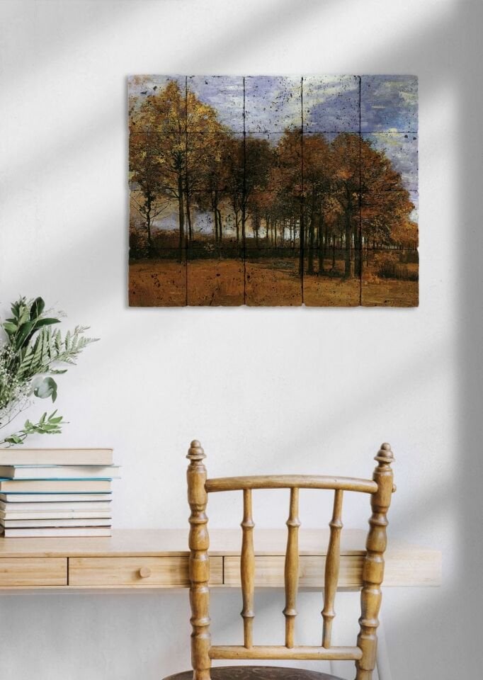 Doğal taş Tablo - Van Gogh - 007