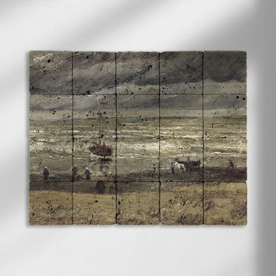 Doğal taş Tablo - Van Gogh - 008