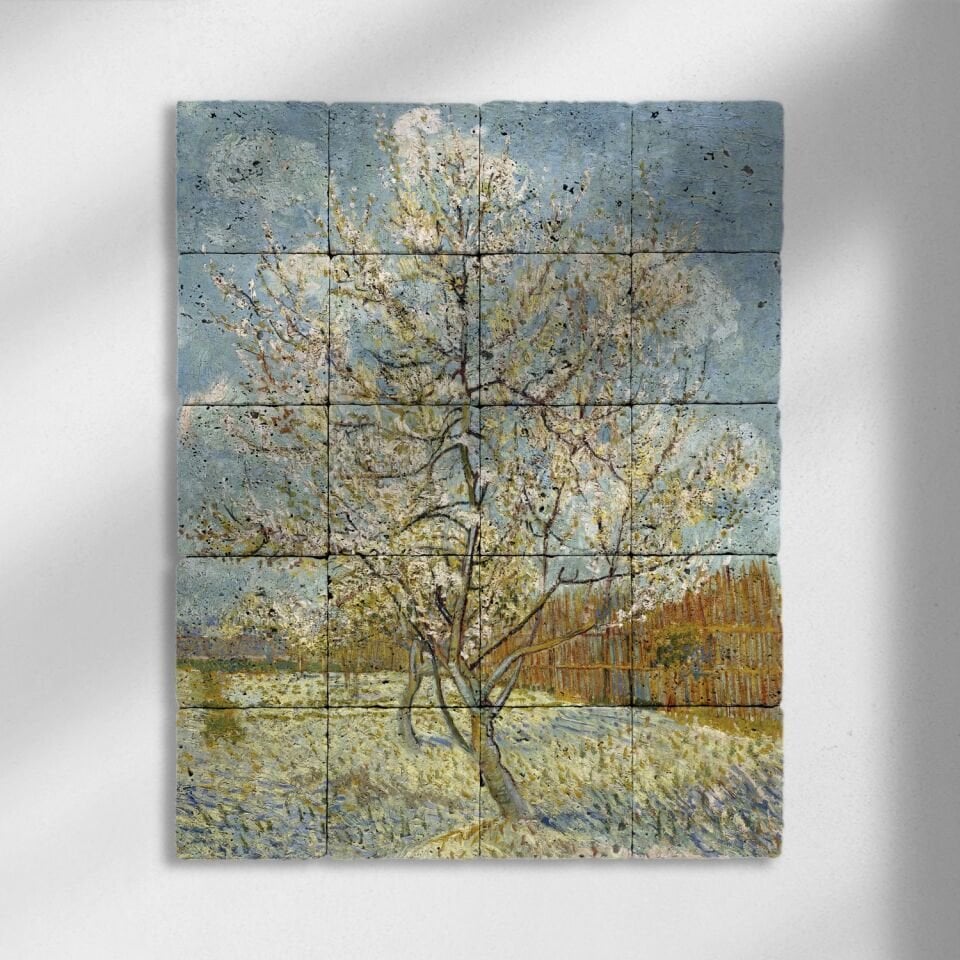 Doğal taş Tablo - Van Gogh - 012