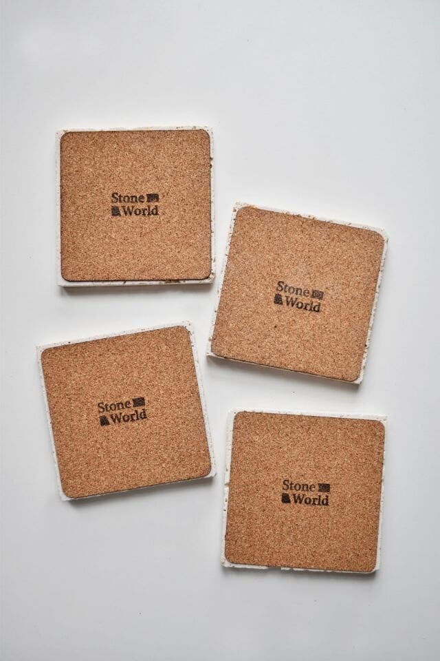 Masadaki Kimliğin - Kişiye Özel İsim & Ünvanlı Bardak Altlığı